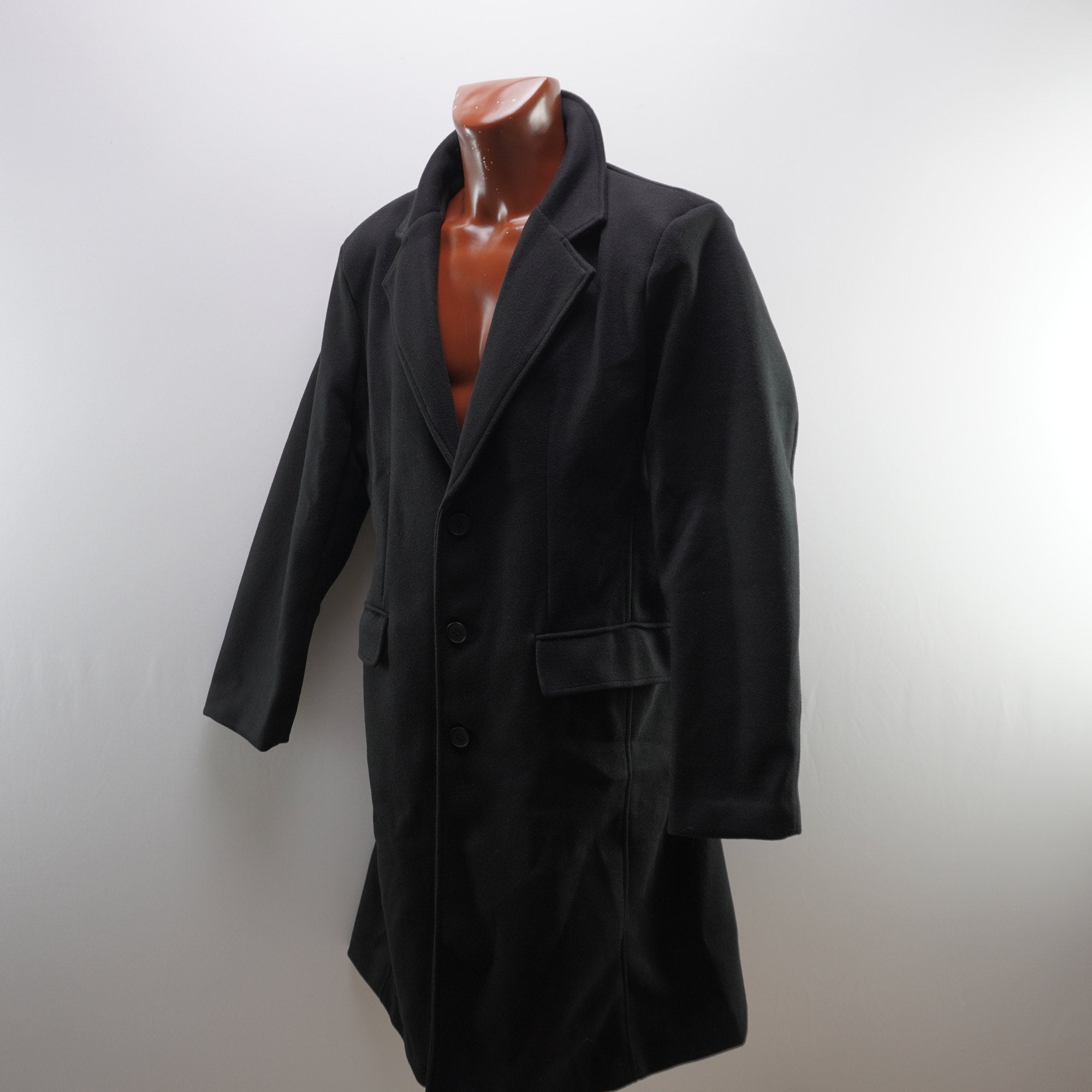 Sobretodo Italian Style para Hombre Usado - Negro, XL