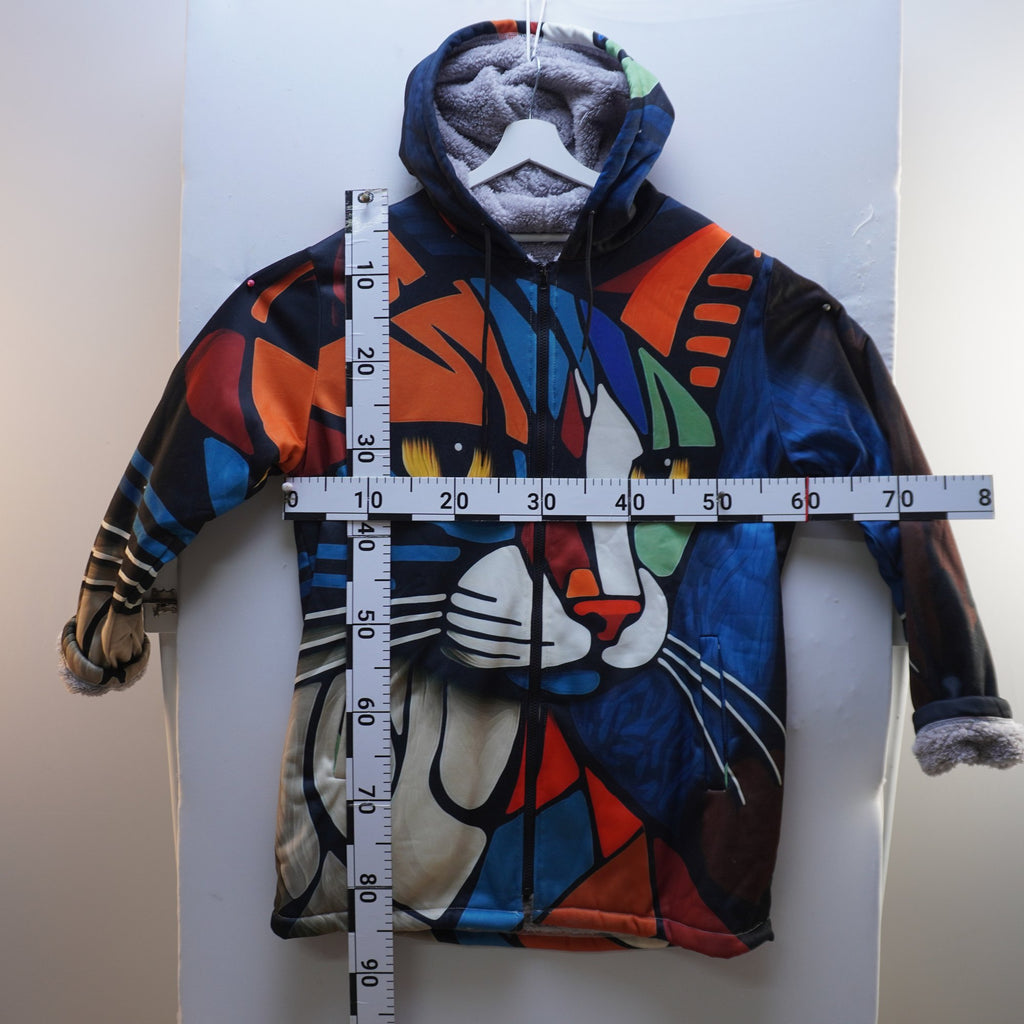Parka Italian Style para Mujer Usada - Multicolor, XXL