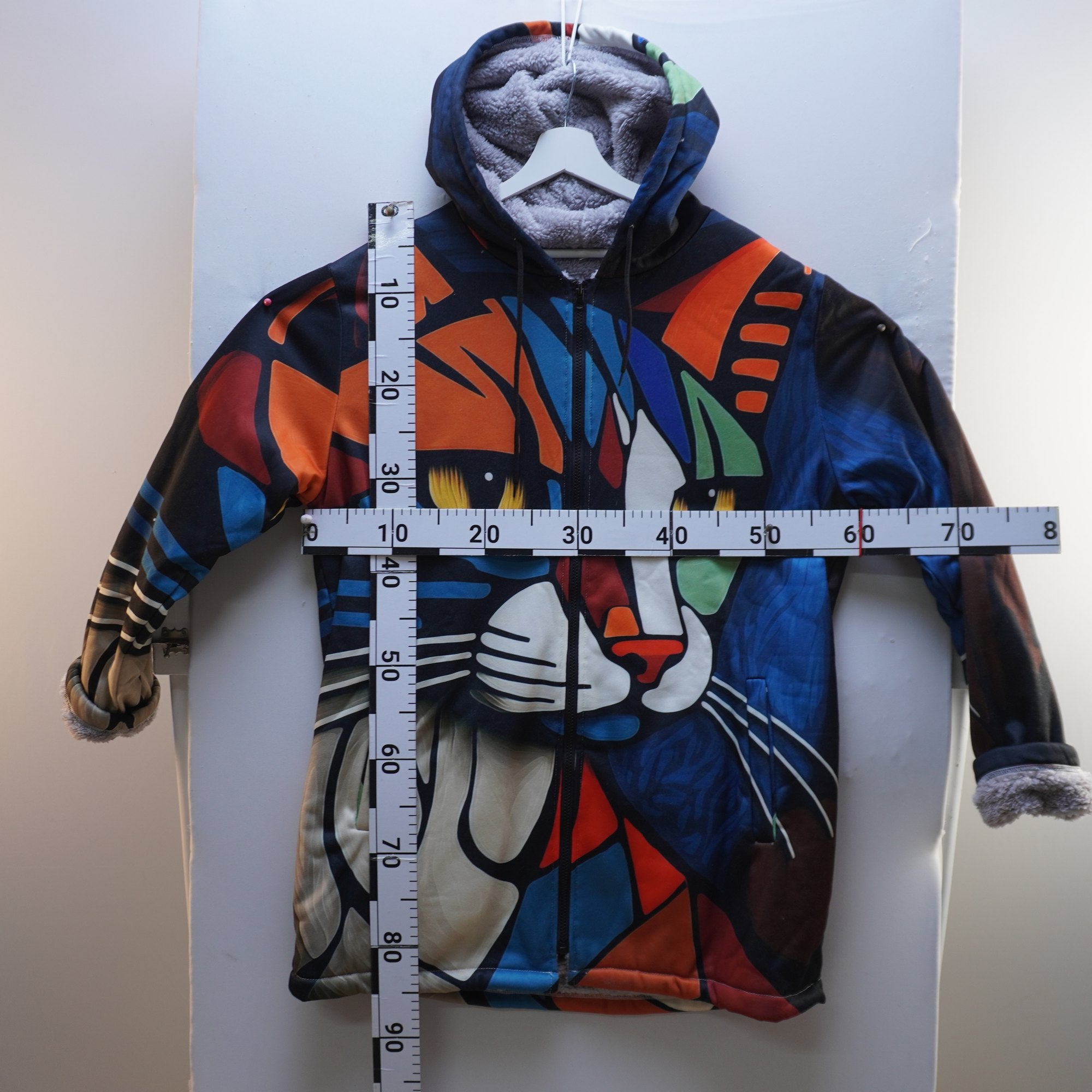 Parka Italian Style para Mujer Usada - Multicolor, XXL