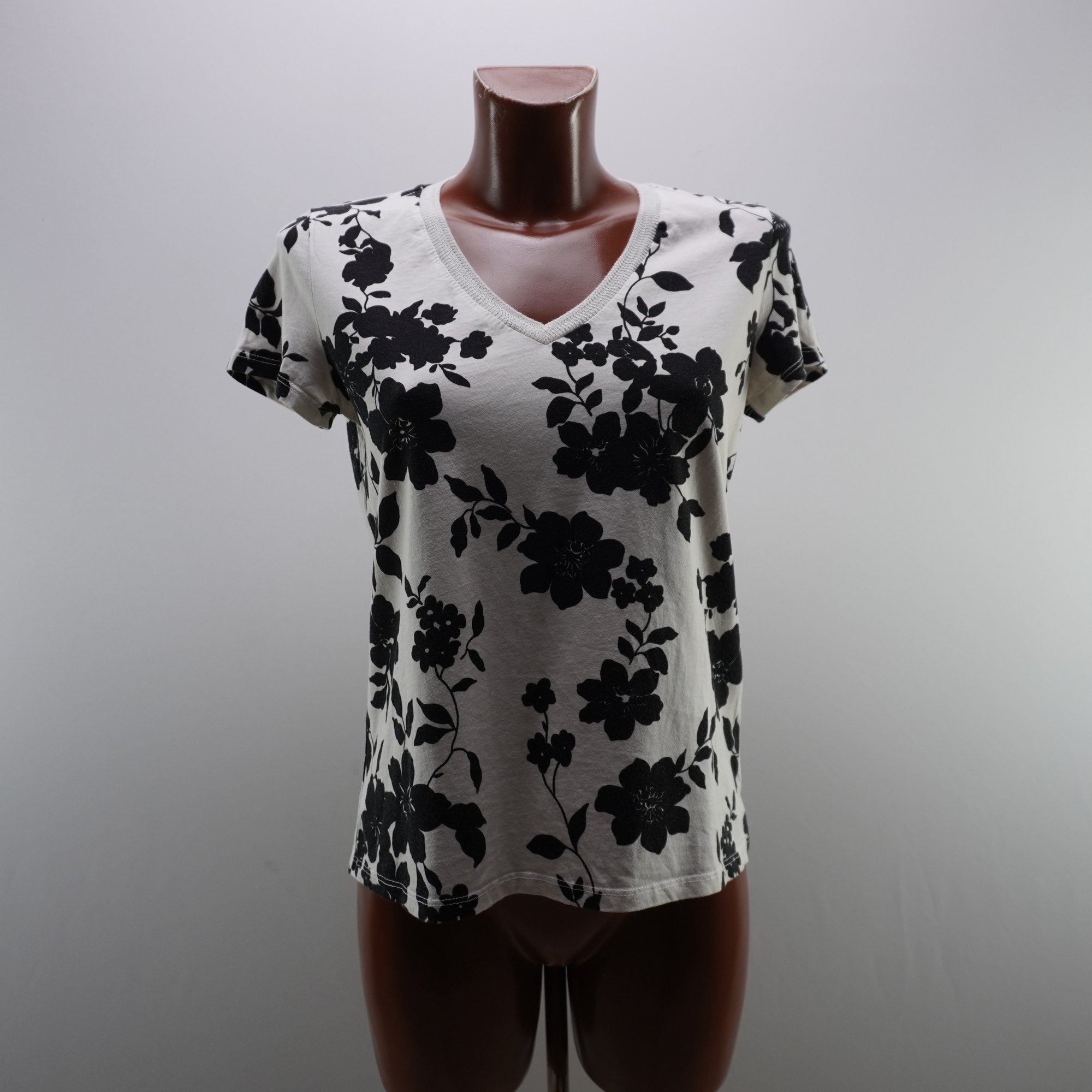 Camiseta de Manga Corta Hall Hubber para Mujer - Blanco, M (Usada en muy buen estado)