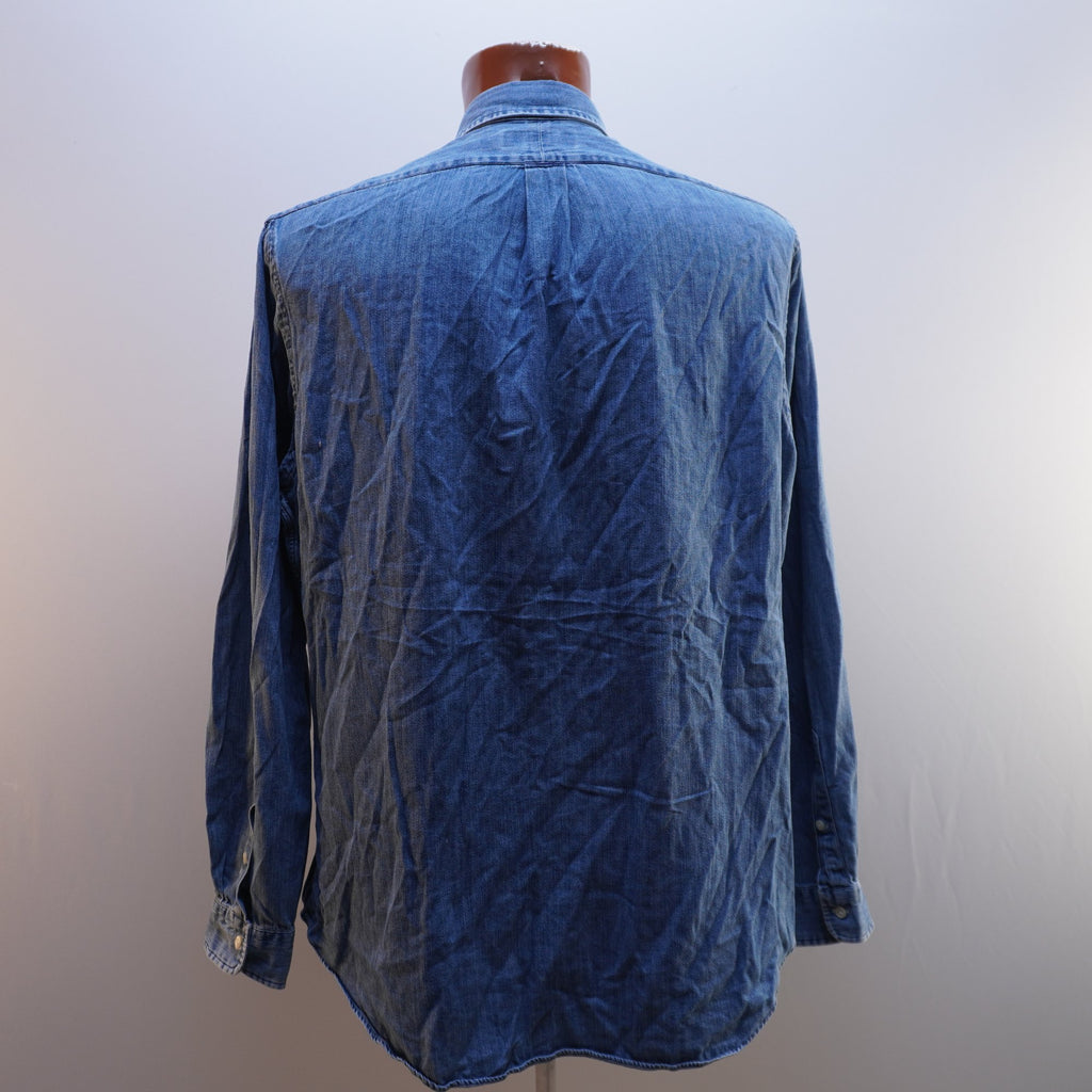 Camisa Henley Ralph Lauren para Hombre Usada - Azul, XL