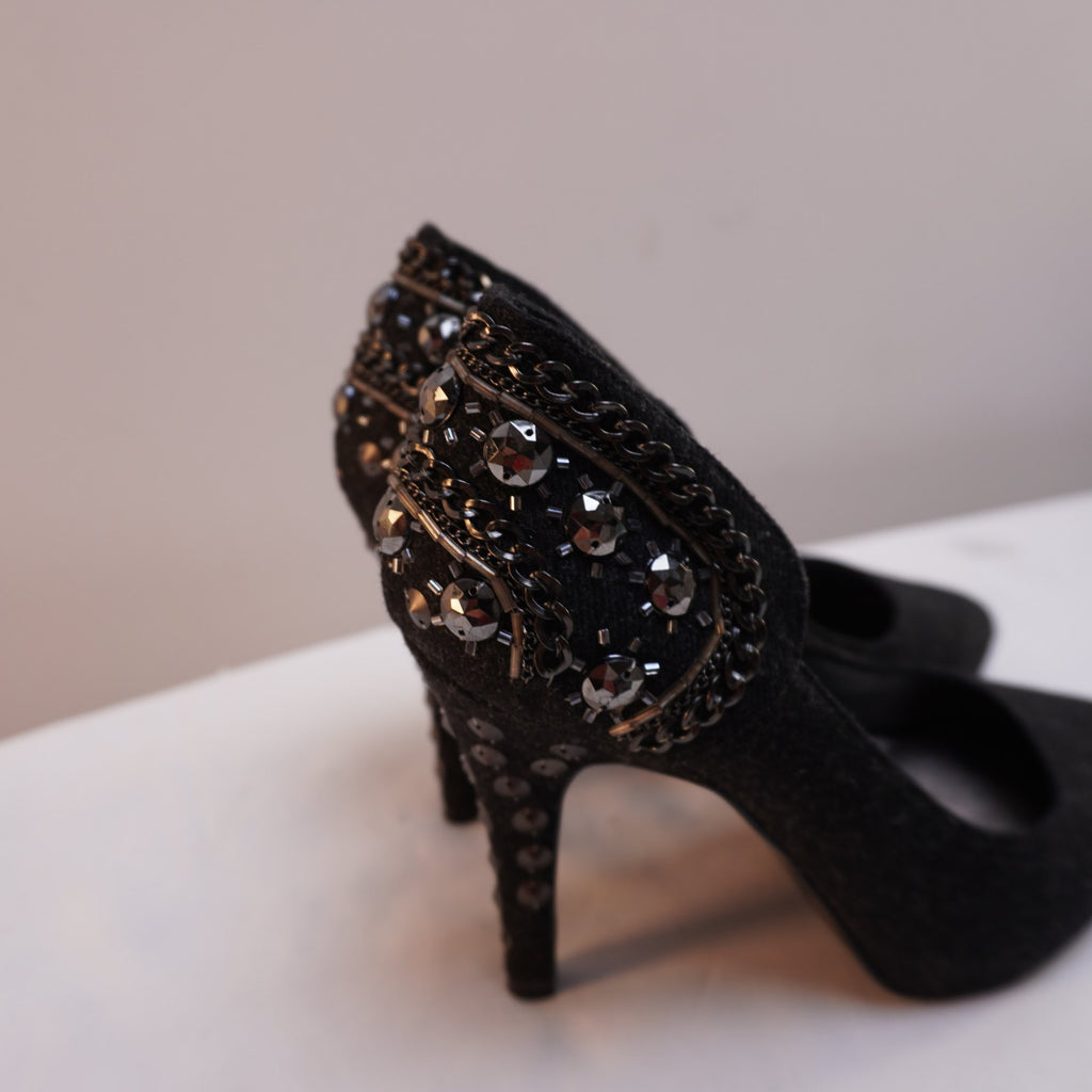 Tacones Liu·Jo para Mujer Usados - Negro, Talla 38