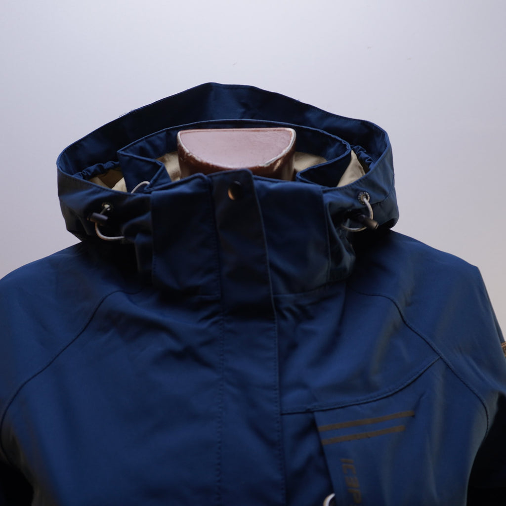 Parka Icepeak para Mujer Usada - Azul Marino, L