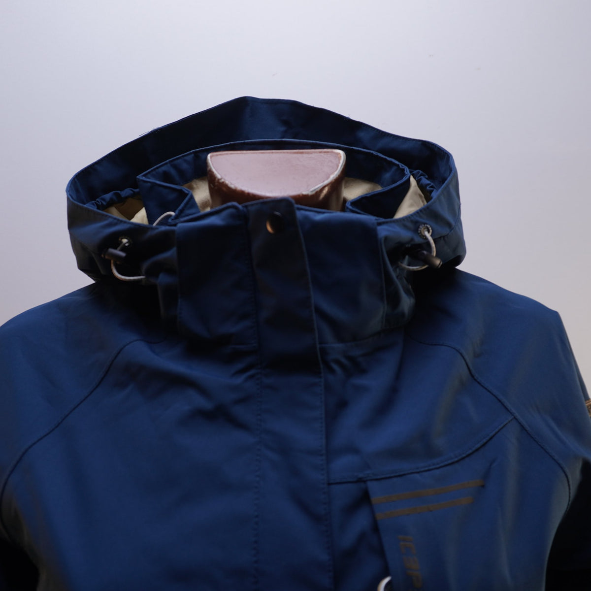 Parka Icepeak para Mujer Usada - Azul Marino, L