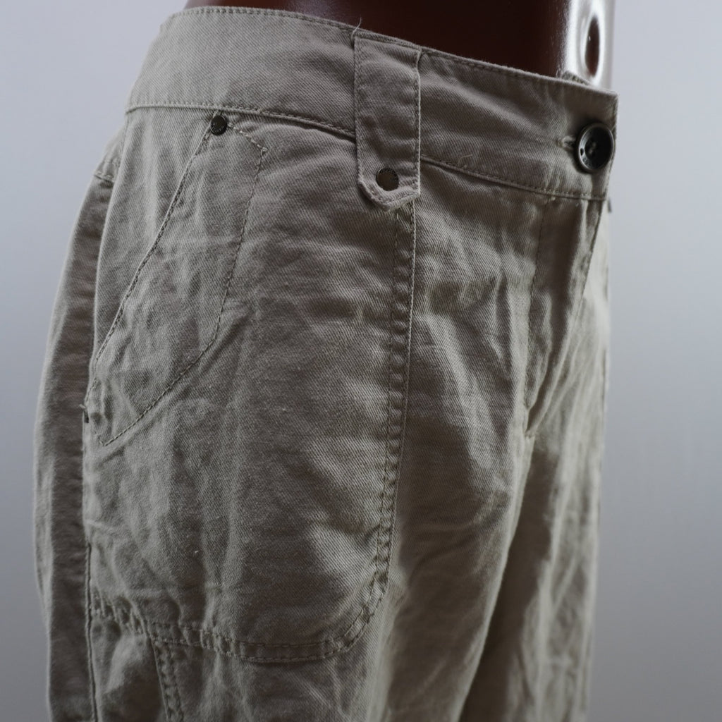 Pantalones Cortos Vaqueros Yessica para Mujer Usados - Beige, L