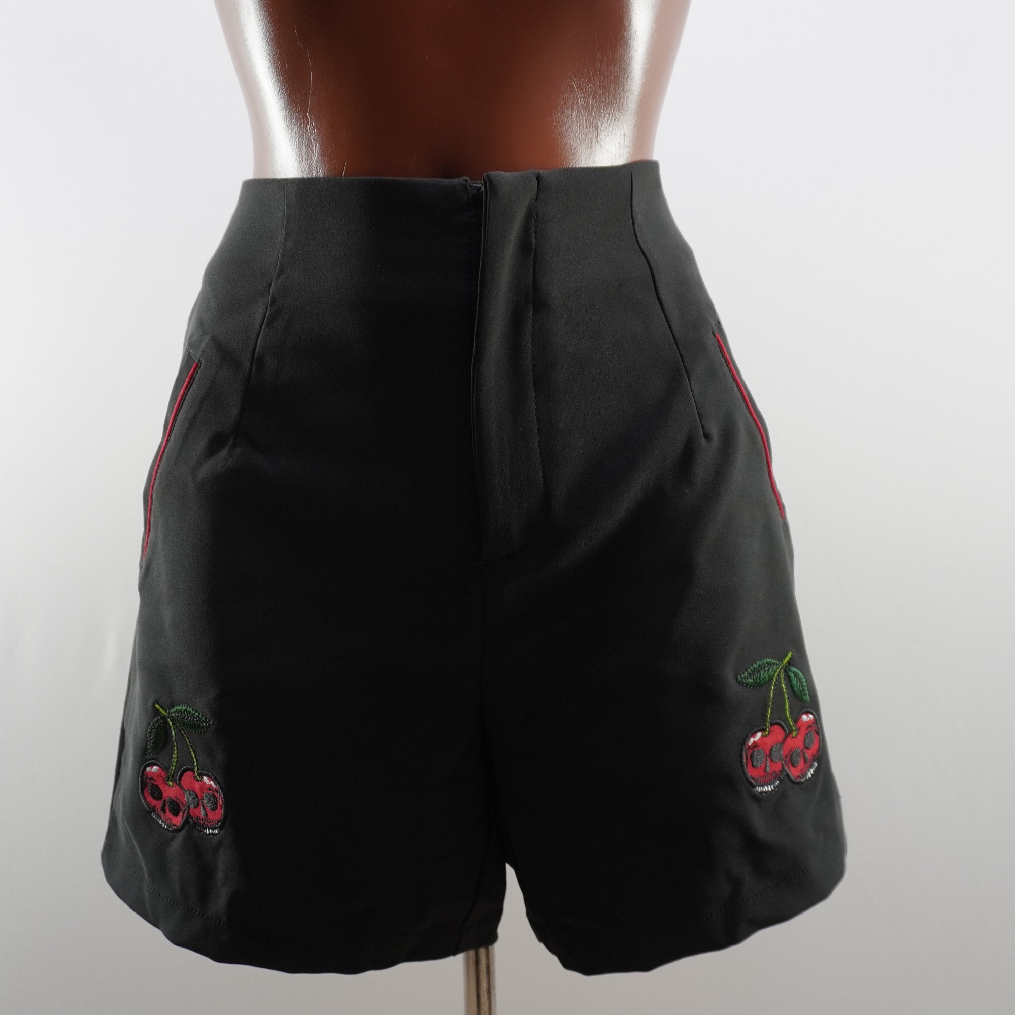 Pantalones Cortos para Correr Banned para Mujeres - Negro, M, Usados en Muy Buen Estado