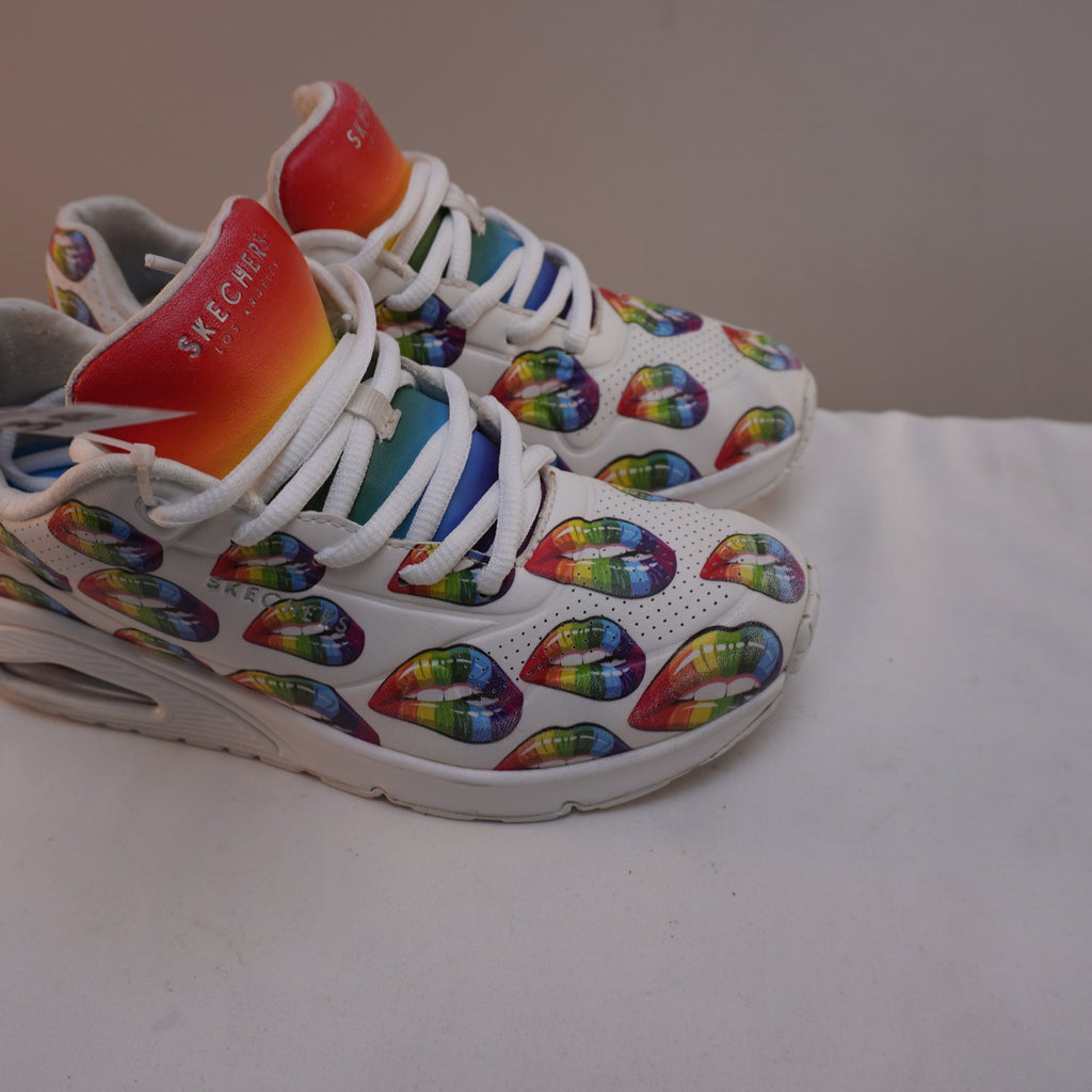 Zapatillas Skechers para Mujer Usadas - Multicolor, Talla 38