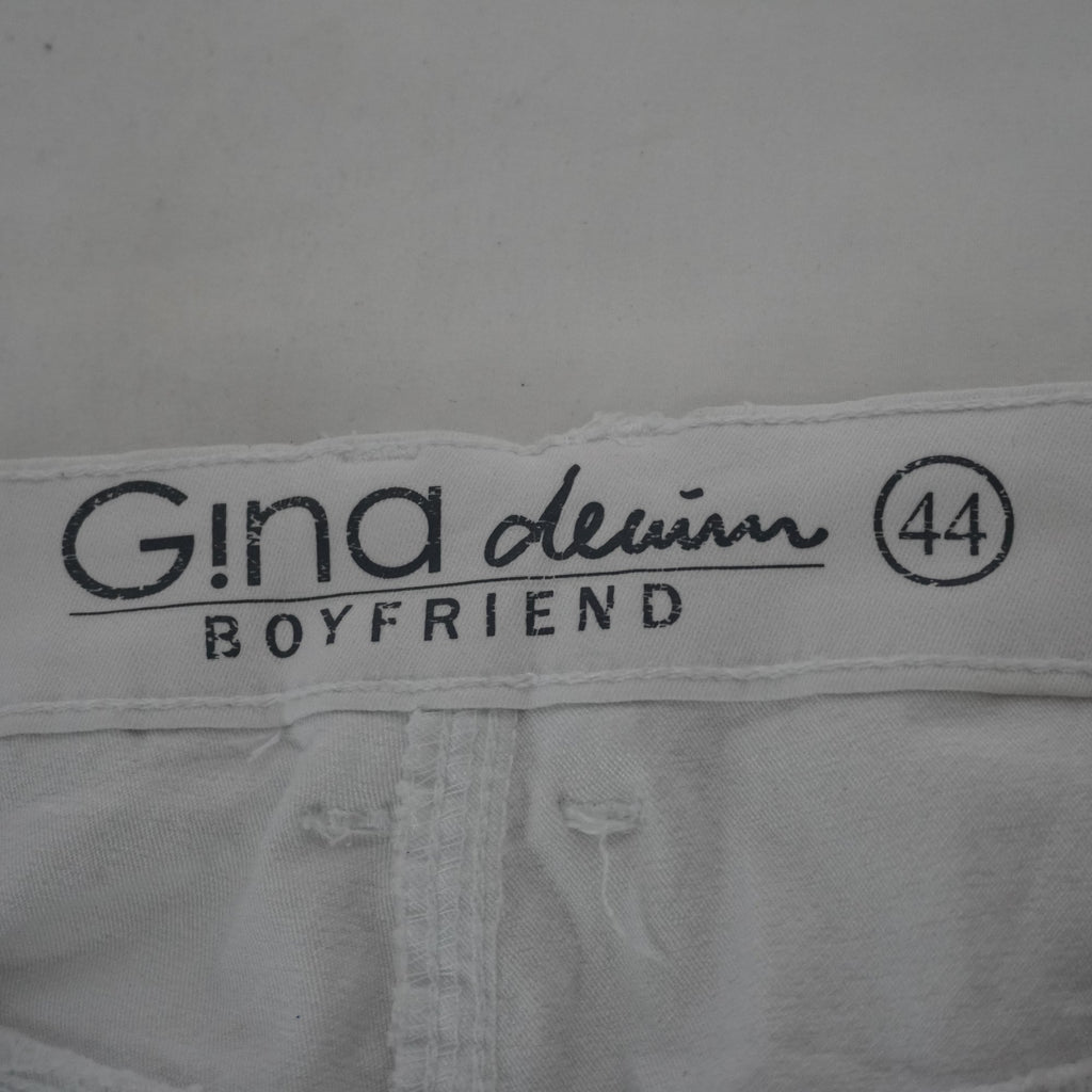 Pantalones Cortos Vaqueros Gina para Mujer Usados - Blanco, XXL