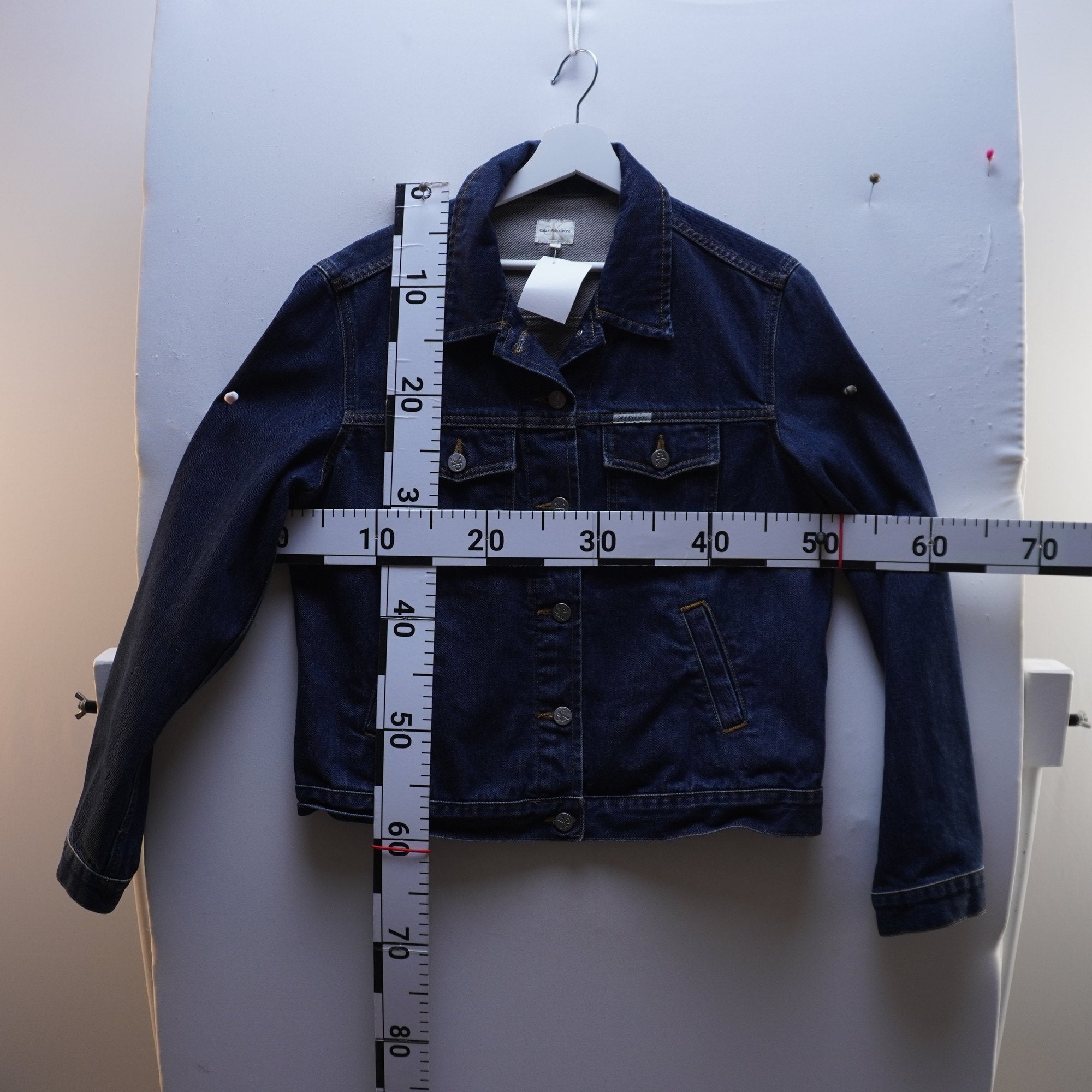 Cazadora Vaquera Calvin Klein para Mujer Usada - Azul, XL