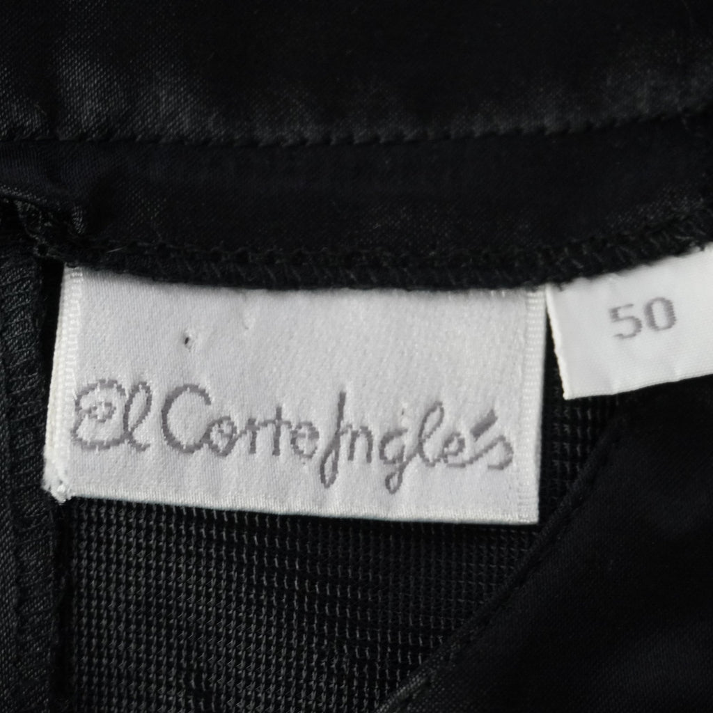 Vestido El Corte Inglés para Mujer Usado - Negro, XXXL