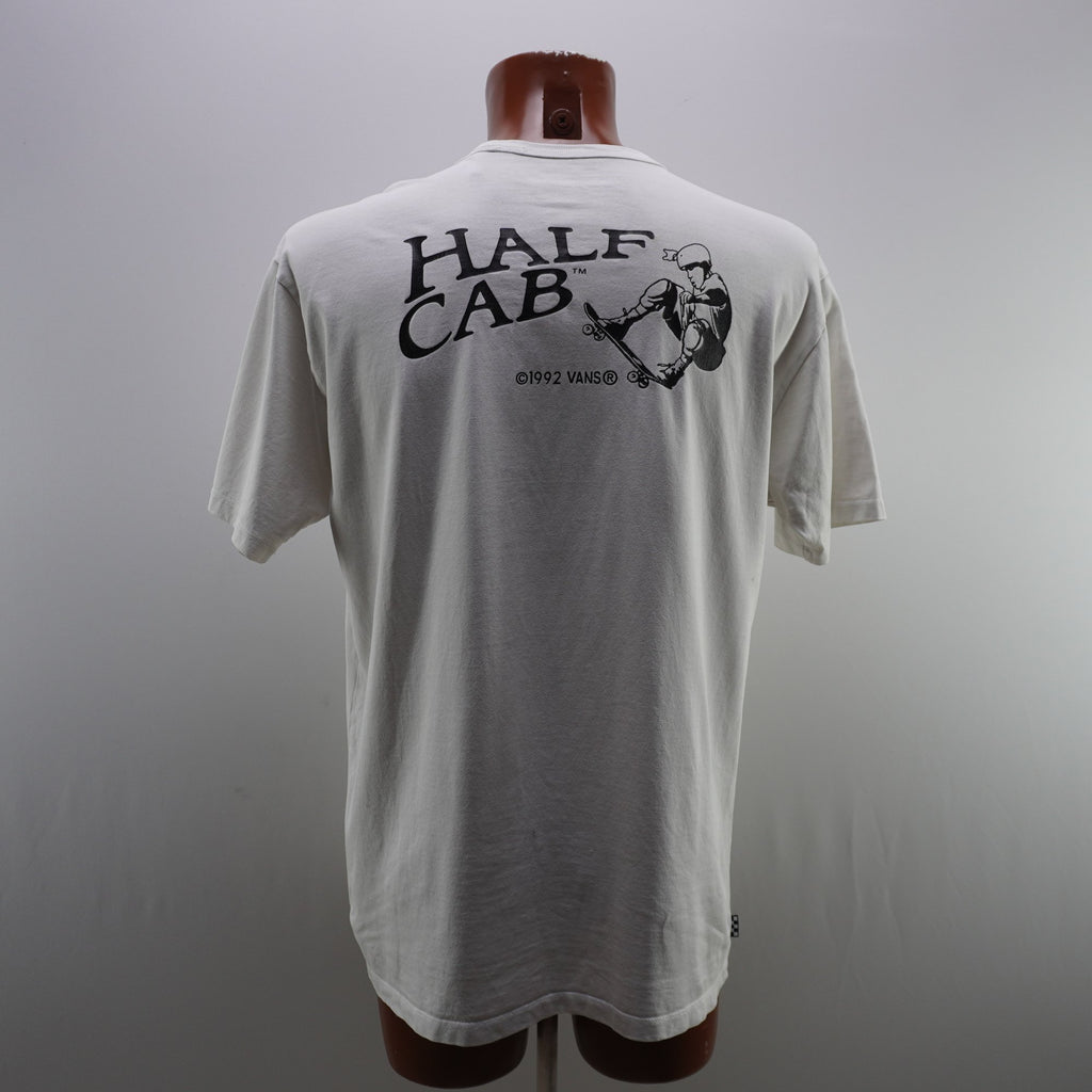Camiseta de Manga Corta Vans para Hombre Usada - Blanca, L