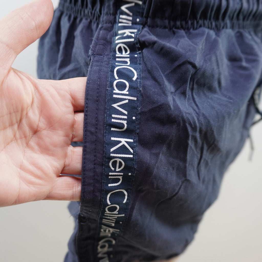 Bóxers de Natación Calvin Klein para Hombre Usados - Azul Marino, L