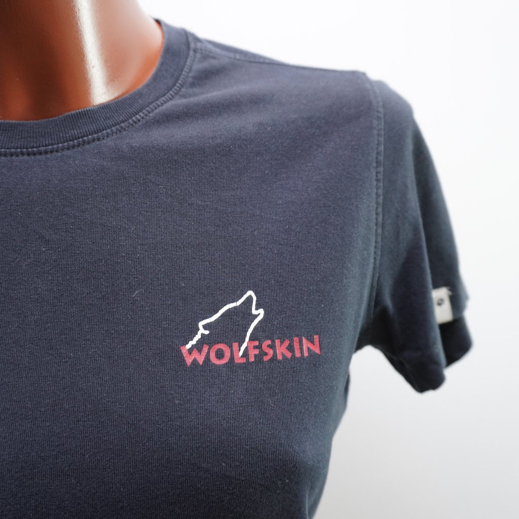 Camiseta de Manga Corta Jack Wolfskin para Mujer Usada - Negro, M