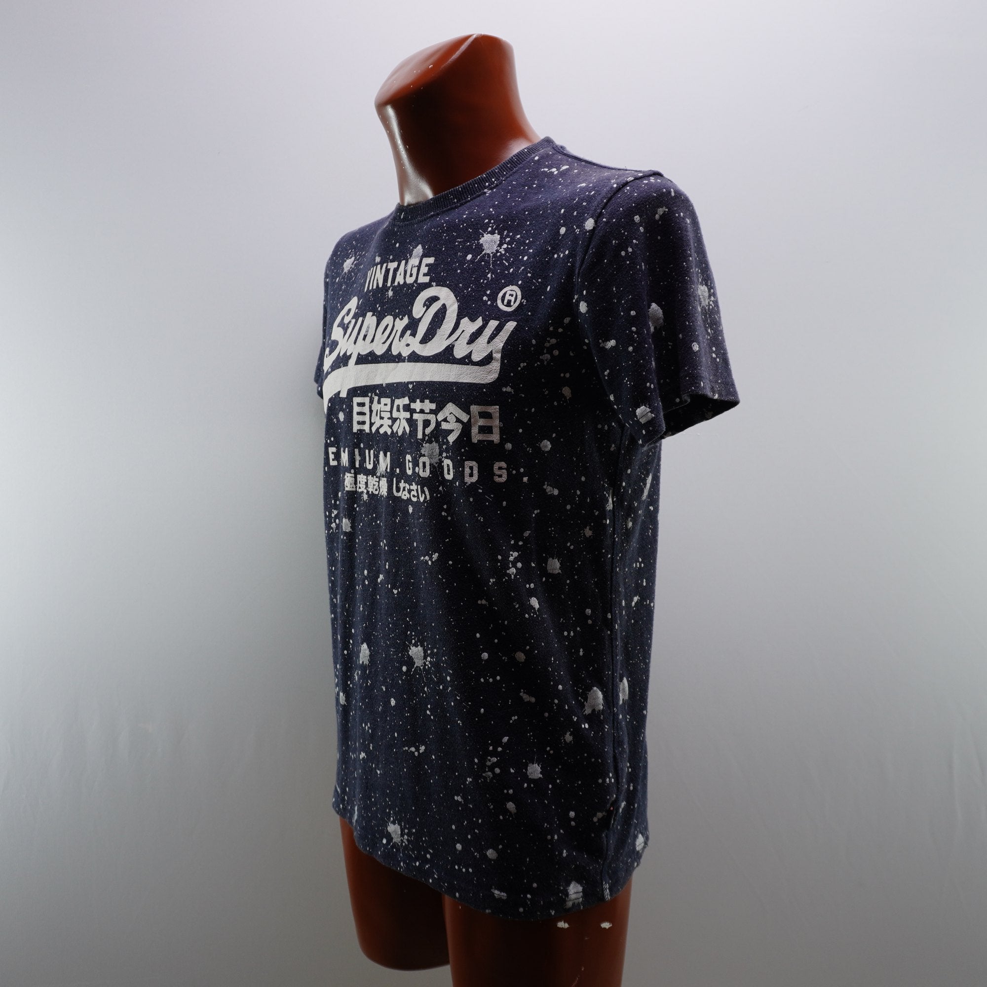 Camiseta Superdry para Hombre Usada - Azul Marino, M