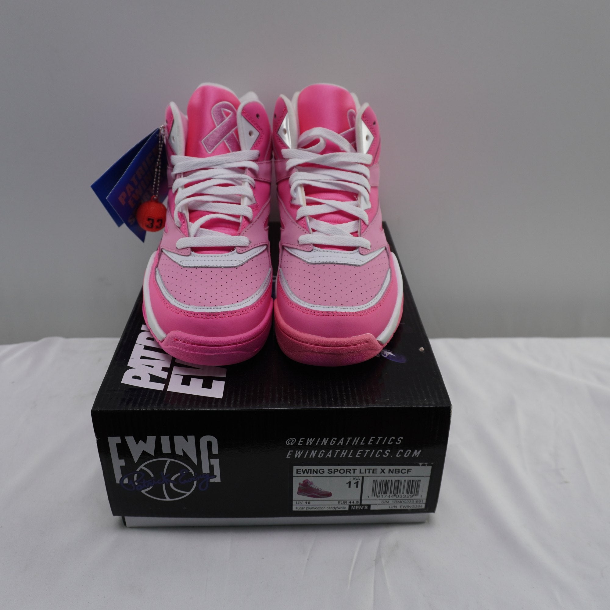 Zapatillas Patrick Ewing 33 para Hombre - Rosa, Talla 44.5, Usadas en Buen Estado