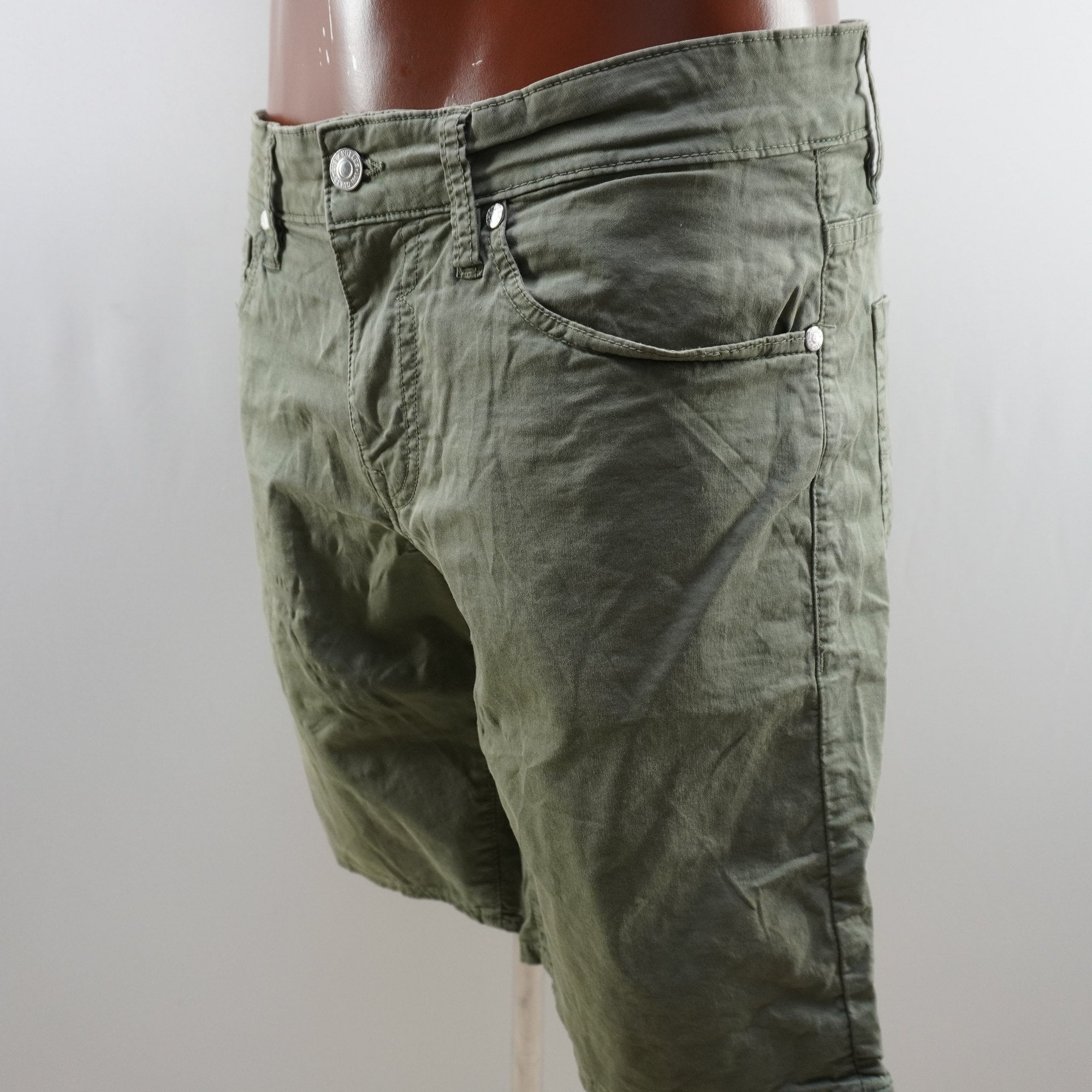 Pantalones Cortos Vaqueros Guess para Hombre Usados - Verde, M