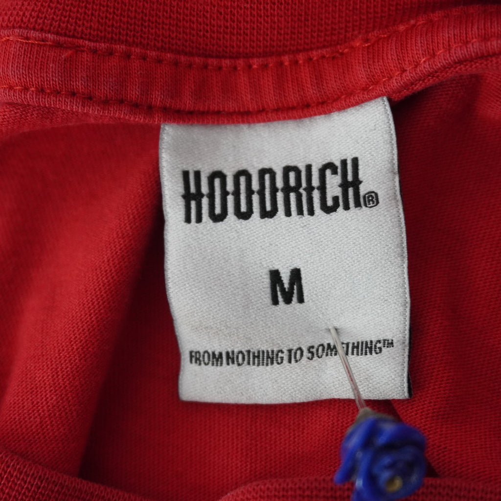 Camiseta de Manga Corta Hoodrich para Hombre - Roja, M - Usada en Muy Buen Estado