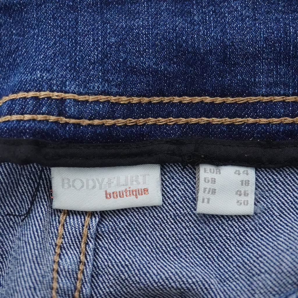Pantalones Cortos Vaqueros Bodyflirt para Mujer Usados - Azul, XXL