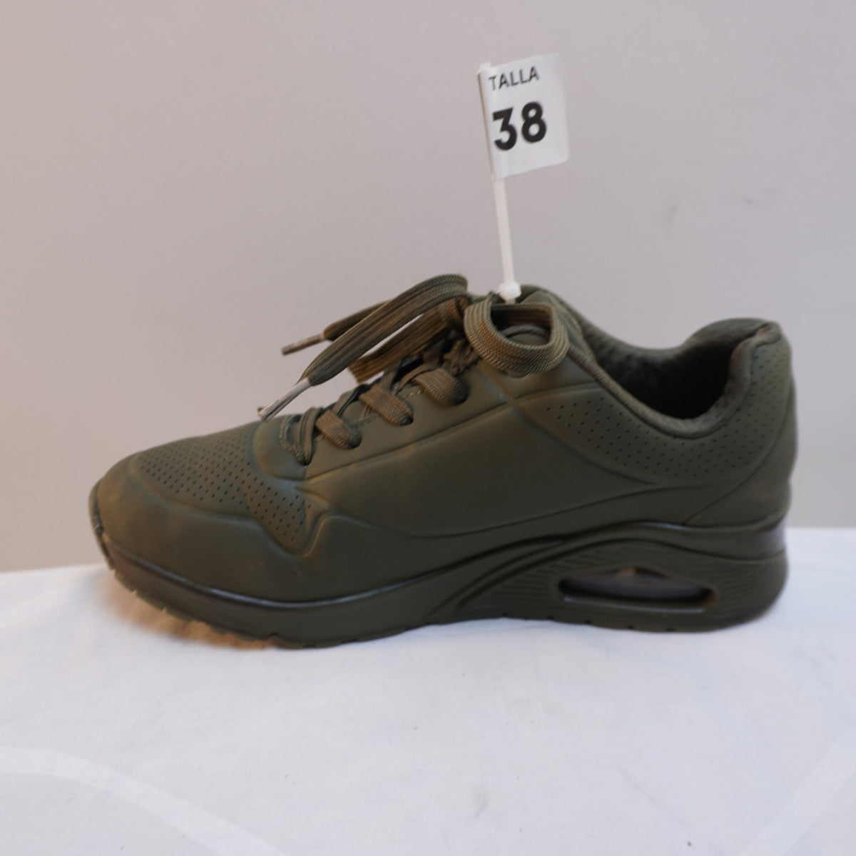 Zapatillas Skechers para Mujer Usadas - Verde, 38