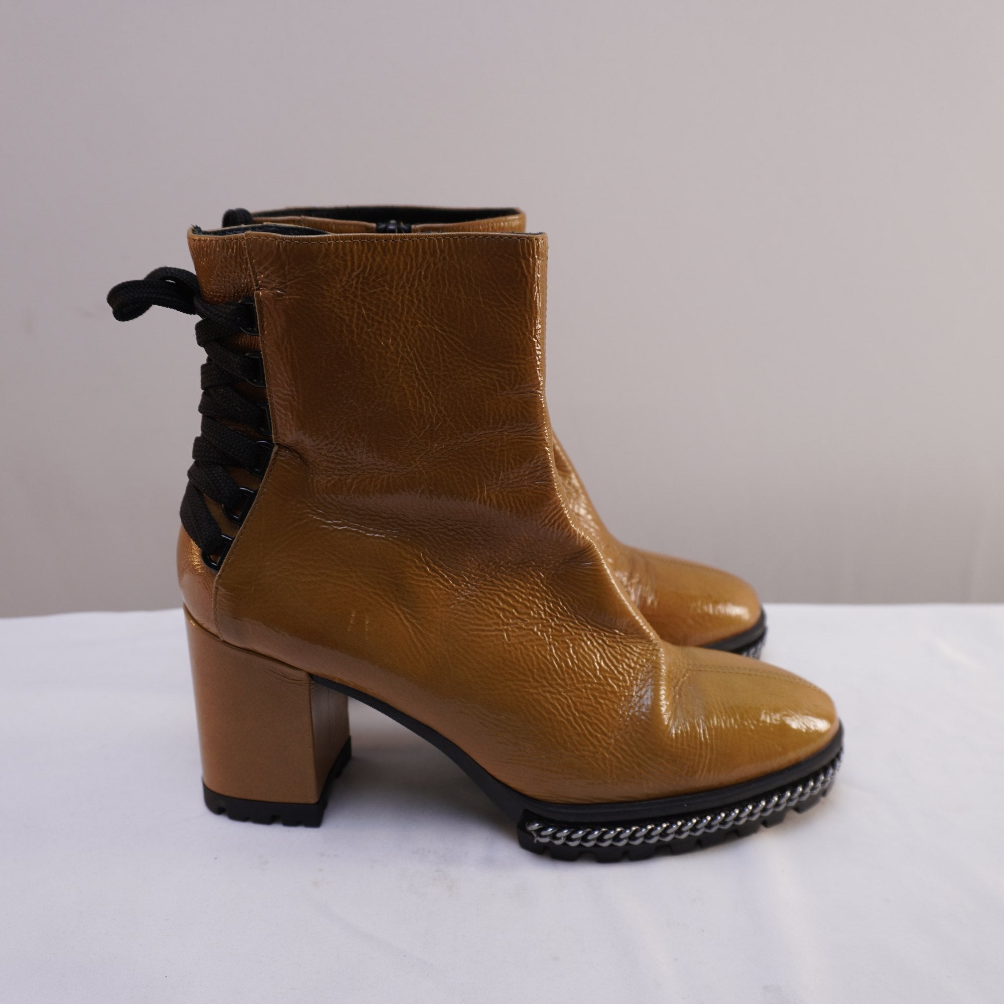 Botas Jeannot para Mujer Usadas - Marrón, Talla 38