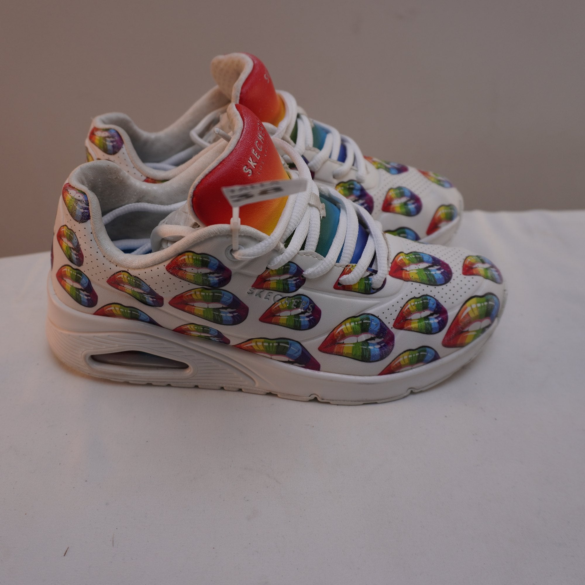 Zapatillas Skechers para Mujer Usadas - Multicolor, Talla 38
