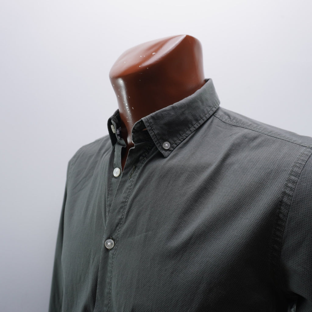 Camisa de Vestir Springfield para Hombre Usada - Gris, M