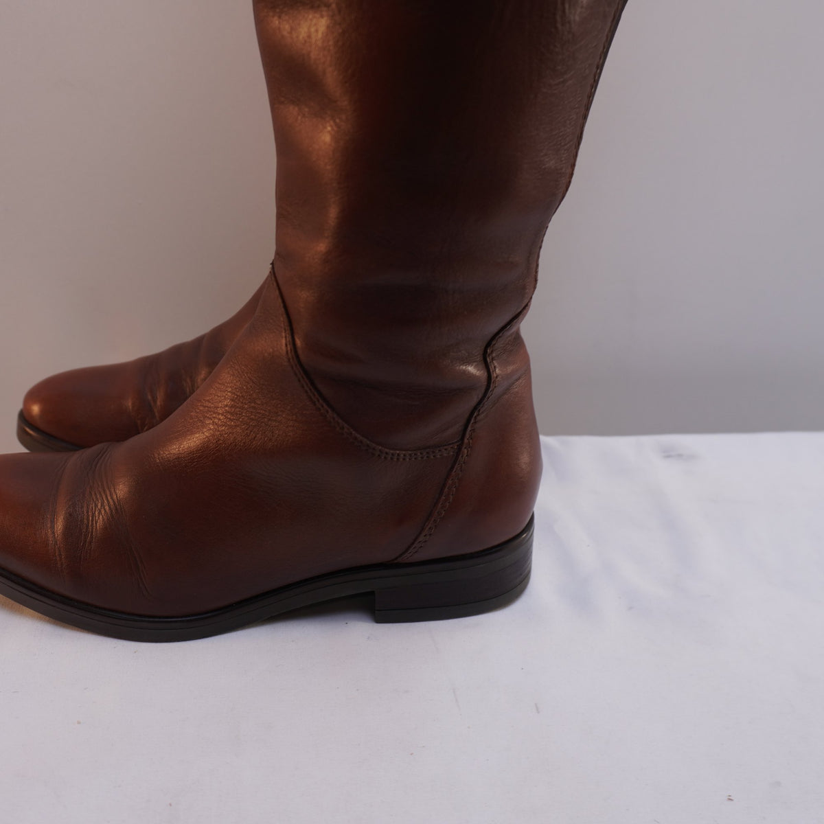 Botas Cellini para Mujer Usadas - Marrón, Talla 39