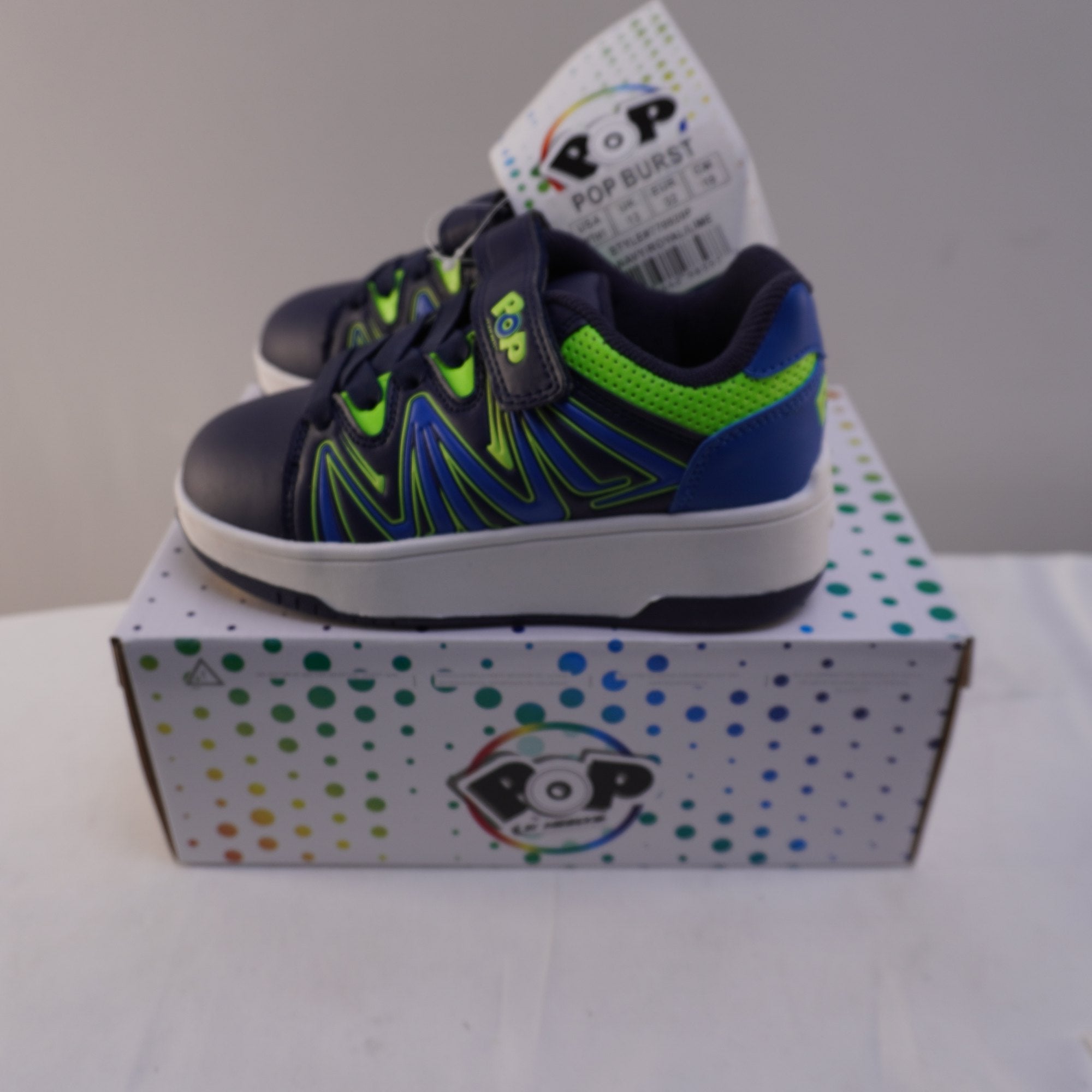 Zapatillas Hellys Pop para Hombre Usadas - Azul, Talla 32