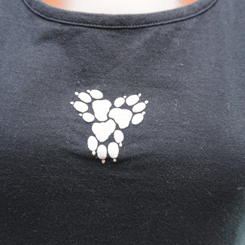 Camiseta de Manga Corta Jack Wolfskin para Mujer - Negro, M, Usada en Muy Buen Estado