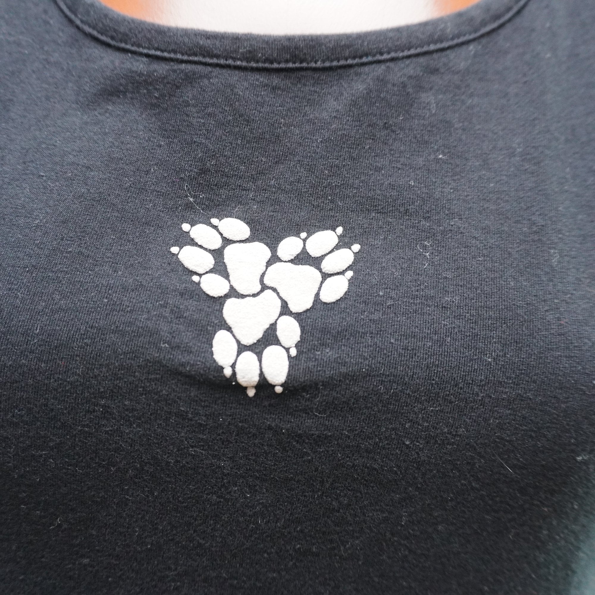 Camiseta de Manga Corta Jack Wolfskin para Mujer - Negro, M, Usada en Muy Buen Estado
