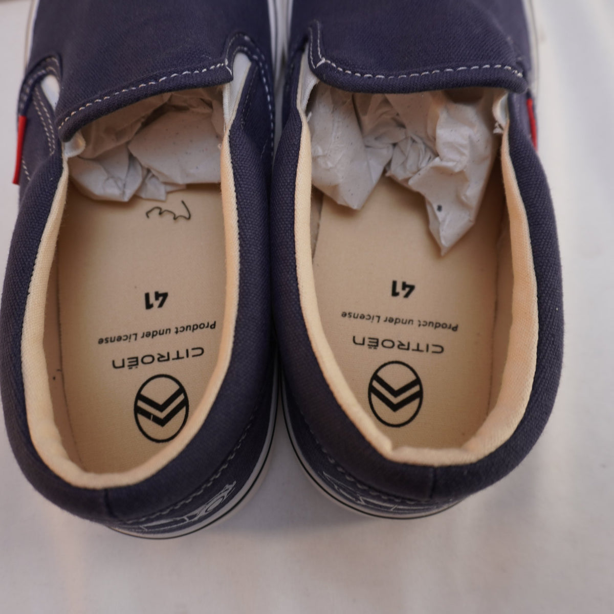 Zapatillas Citroën para Hombre Usadas - Azules, Talla 41