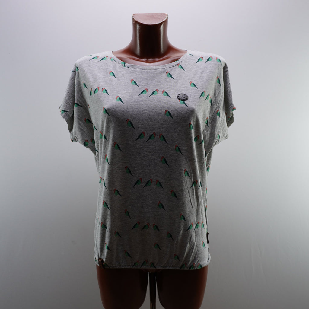 Camiseta Naketano para Mujer Usada - Gris, S