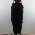Pantalones Tipo Cargo Zara para Mujer Usados - Negro, M