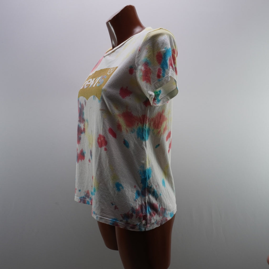Camiseta de Manga Corta Levi's para Mujer Usada - Multicolor, M