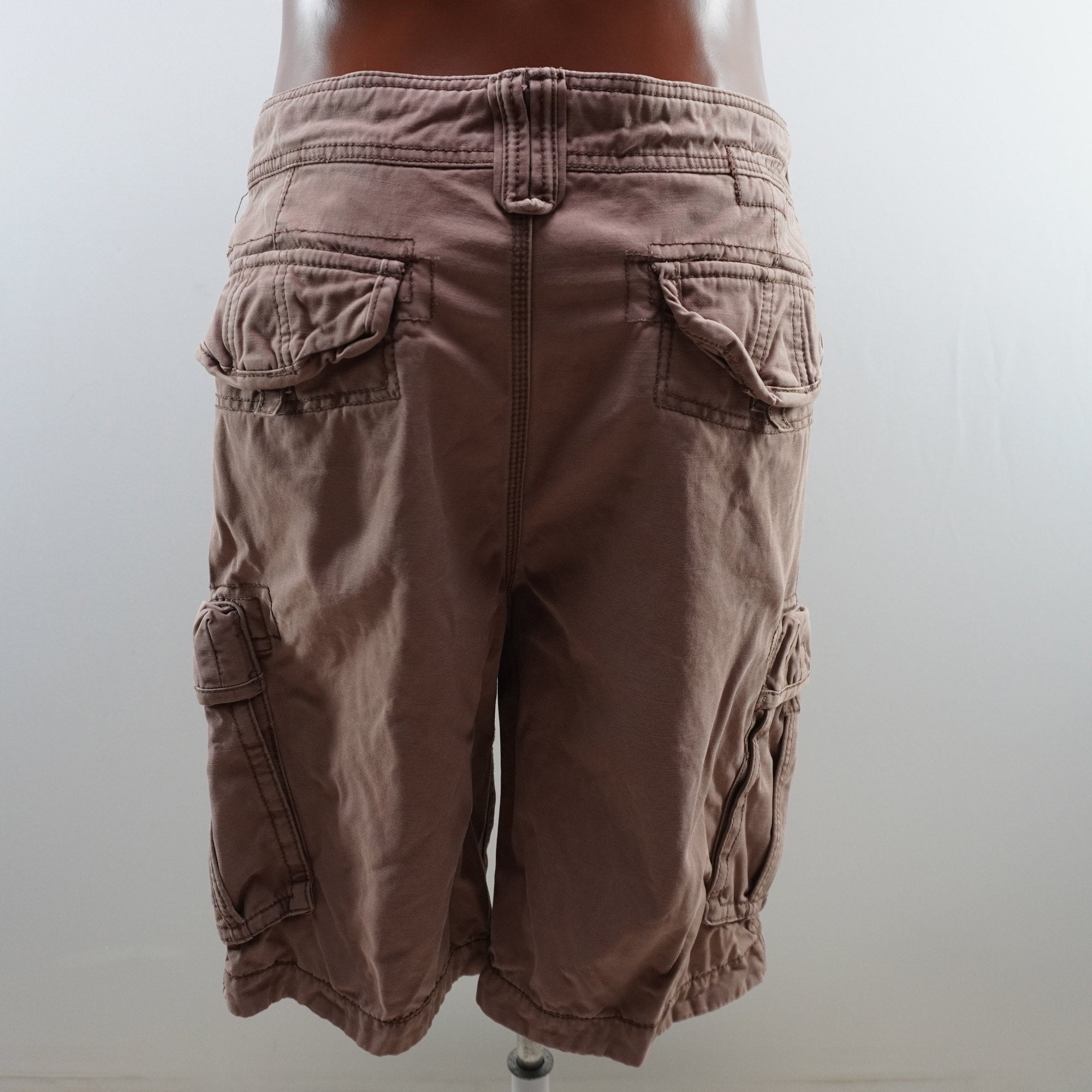 Pantalones Cortos Cargo Fat Face para Hombre - Marrón, XL, Usados en Muy Buen Estado