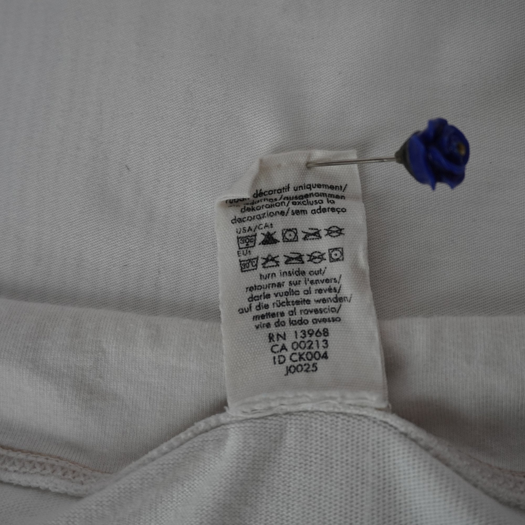 Falda Calvin Klein para Mujer Usada - Blanca, Grande (L)