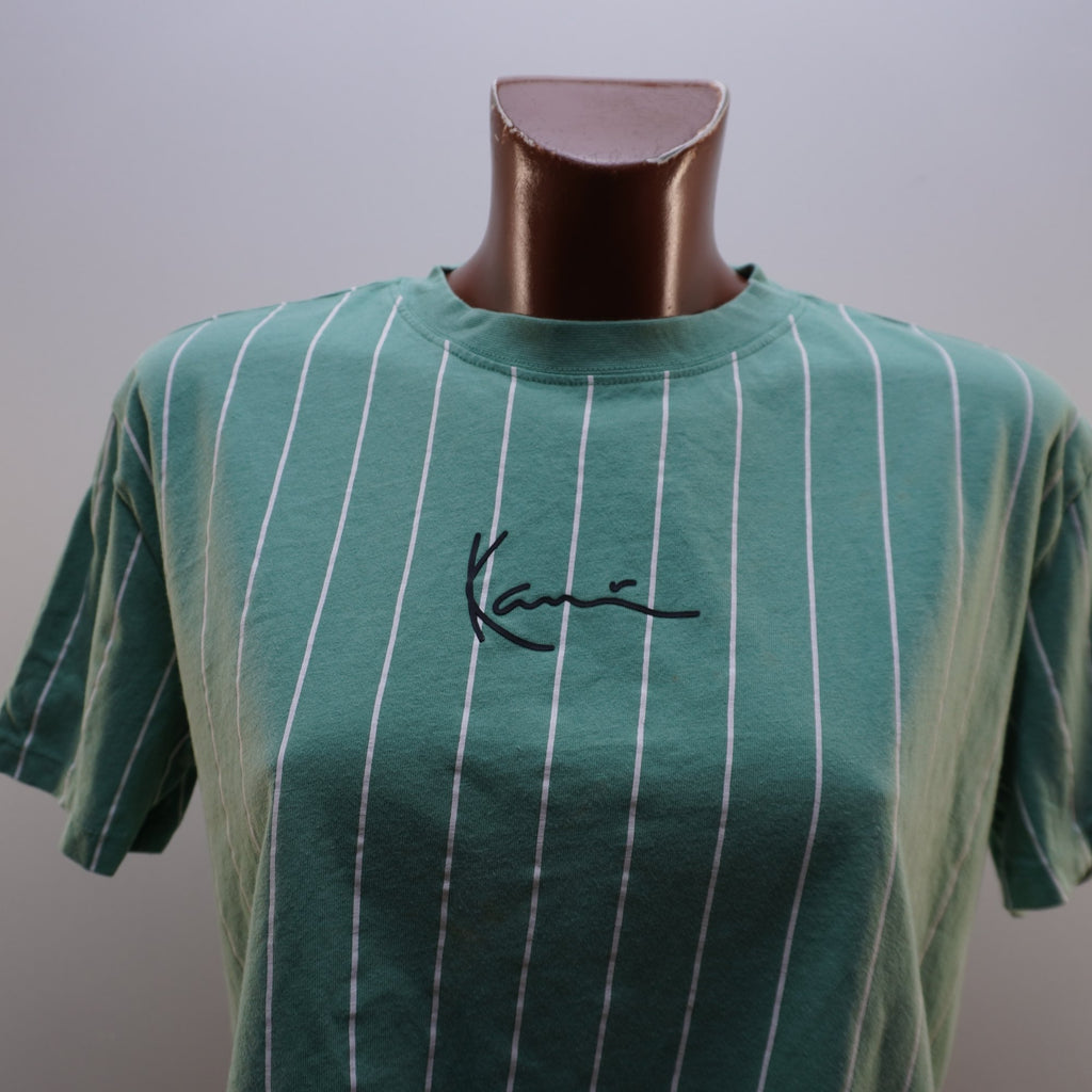 Camiseta de Manga Corta Karl Kani para Mujer Usada - Verde, M