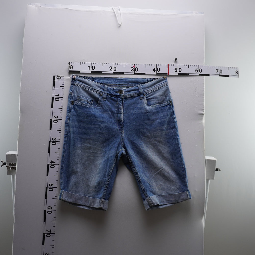 Pantalones Cortos Vaqueros Giada para Mujer Usados - Azul, XXL