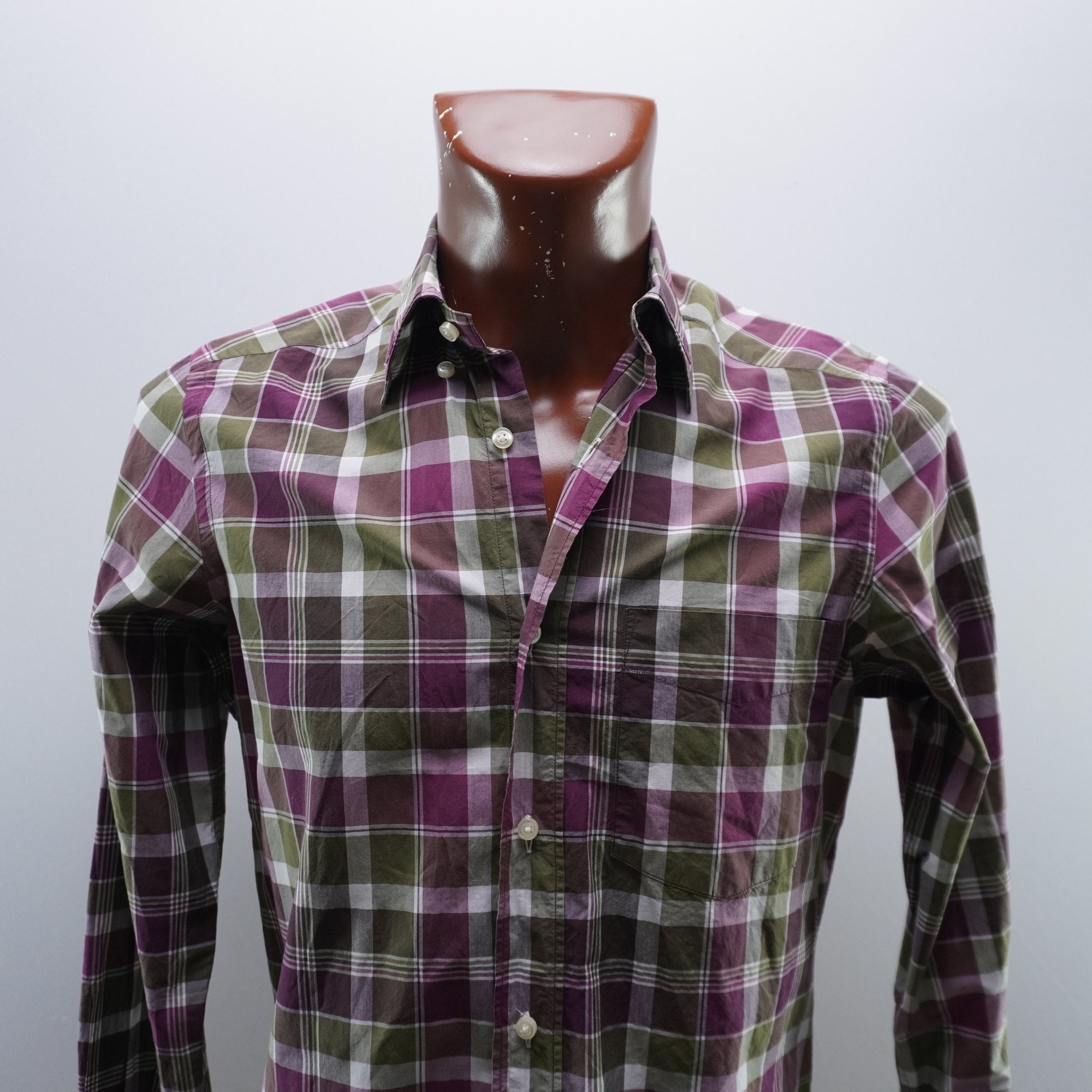 Camisa de Vestir Massimo Dutti para Hombre Usada - Multicolor, M