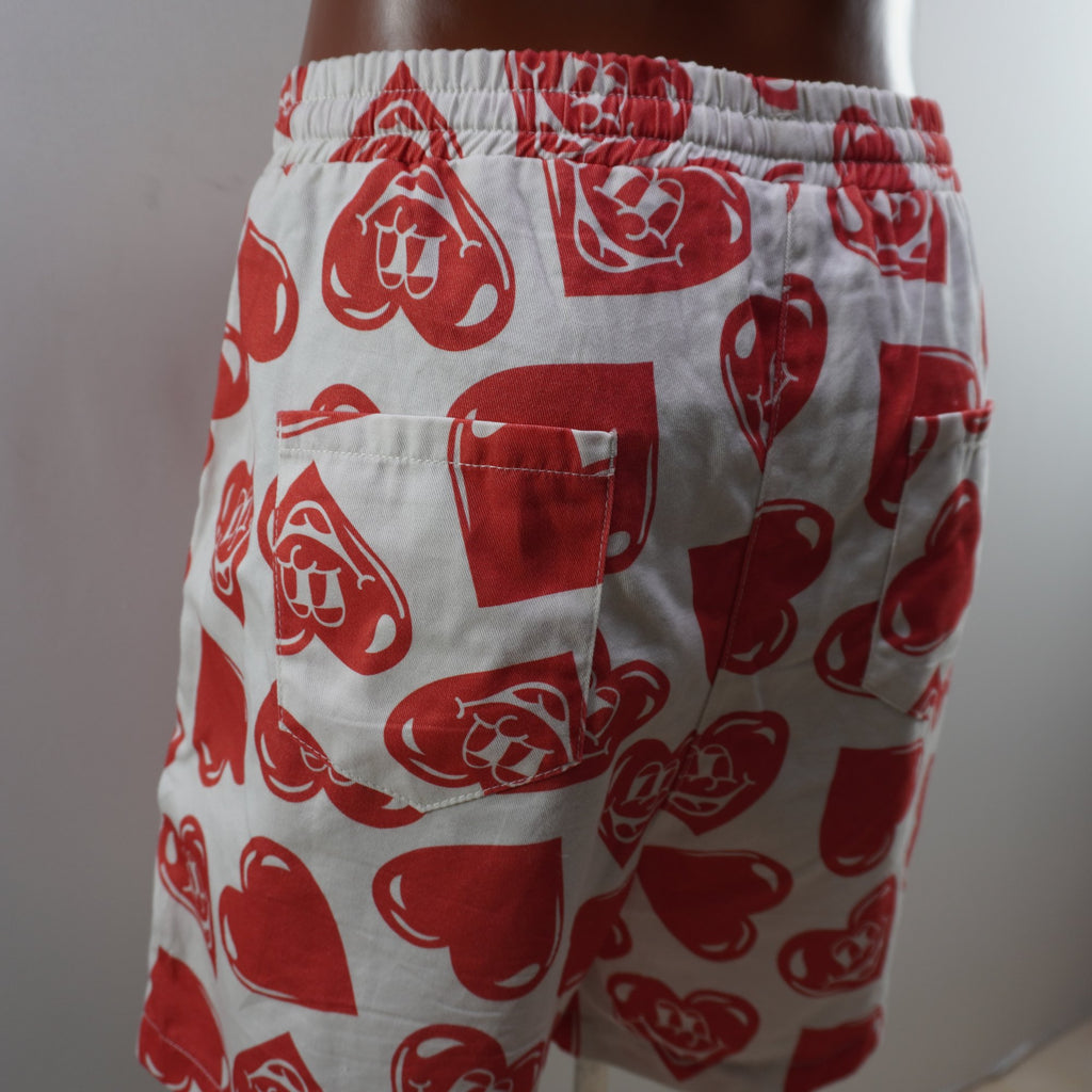 Bermudas Lazy Oaf para Hombre Usadas - Rojo, XXXL