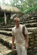 Polo homme Roberto Verino. Multicolore. Taille M. Occasion. Bon état.