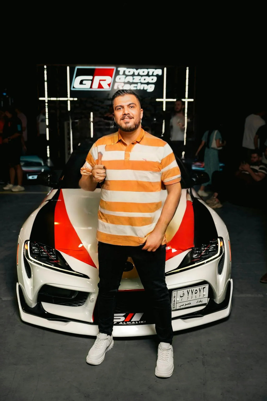 Men's Polo Tommy Hilfiger. Orange. M. Used. Very good