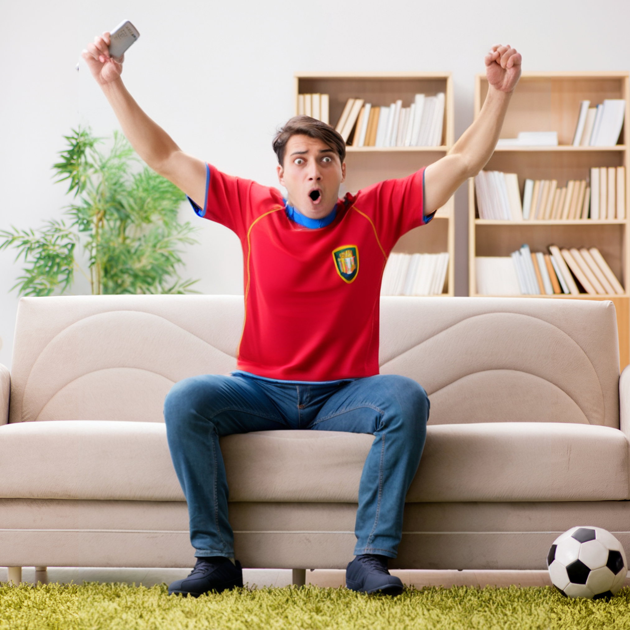 Men's T-Shirt C&S. Red. M. Used. Good