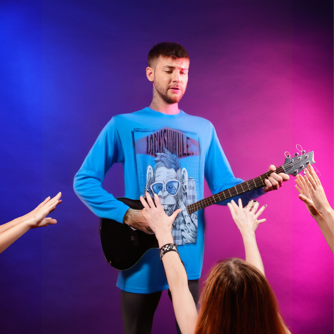 Men's Sweatshirt Daniel & Jones. Blue. XL. Used. Good