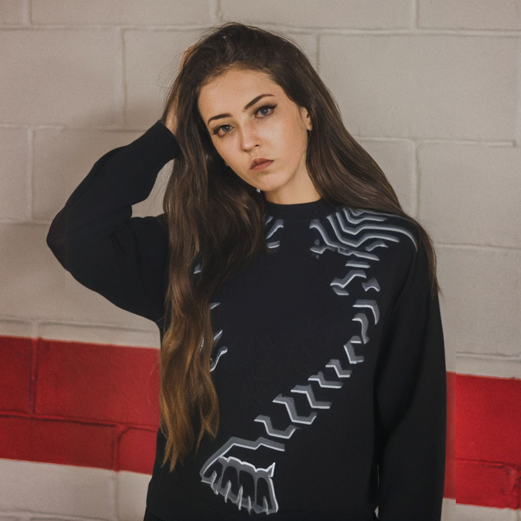 Women's Sweatshirt Kenzo. Black. XS. Used. Good