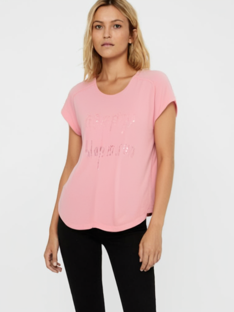 Women's T-Shirt Decathlon. Pink. S. Used. Very good condition