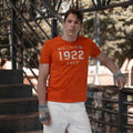 Men's T-Shirt Hollister. Orange. M. Used. good