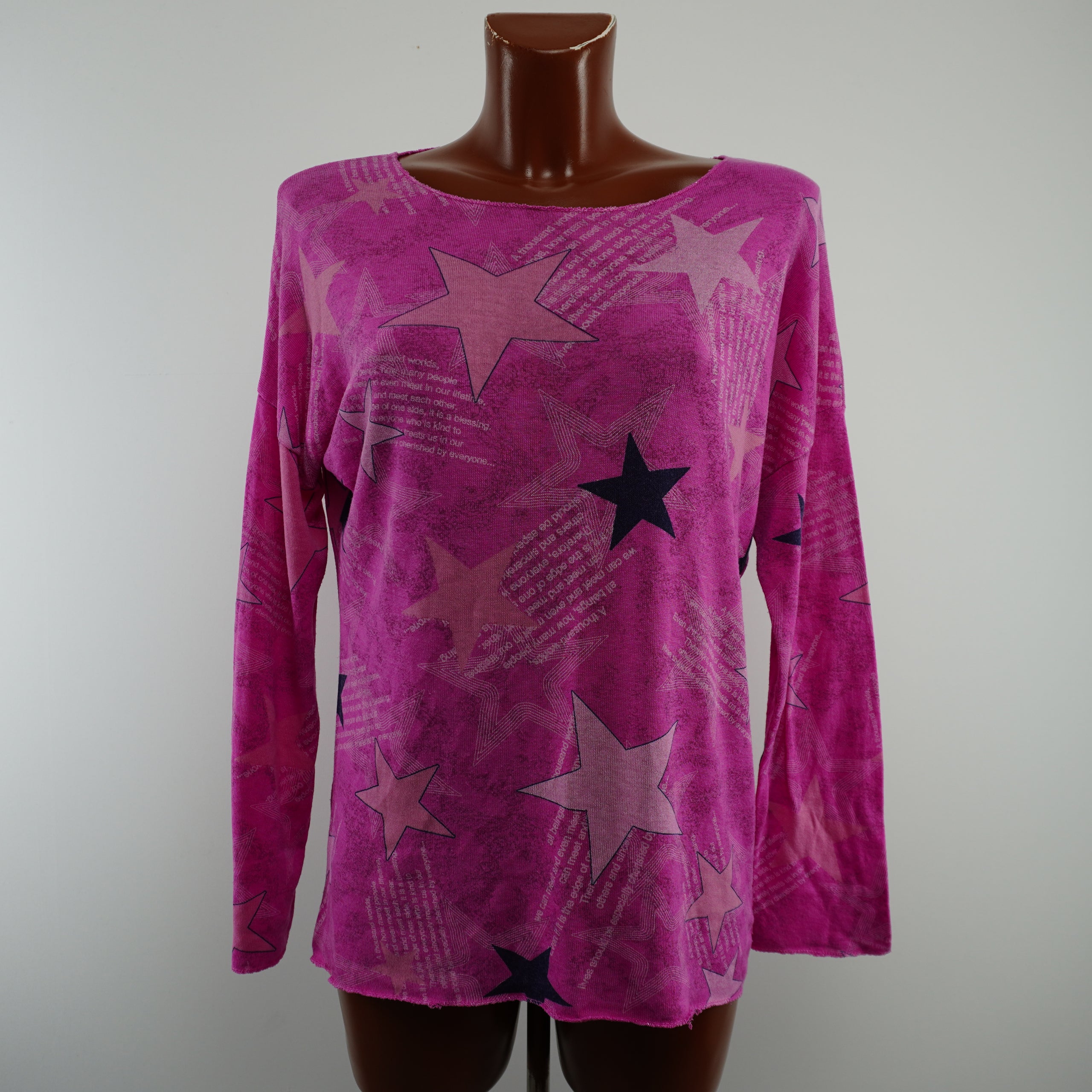 Pre-owned Women's Made in Italy Sweater - Pink, M