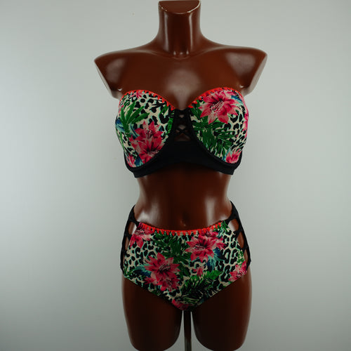 George bikini mujer negro talla M vista frontal