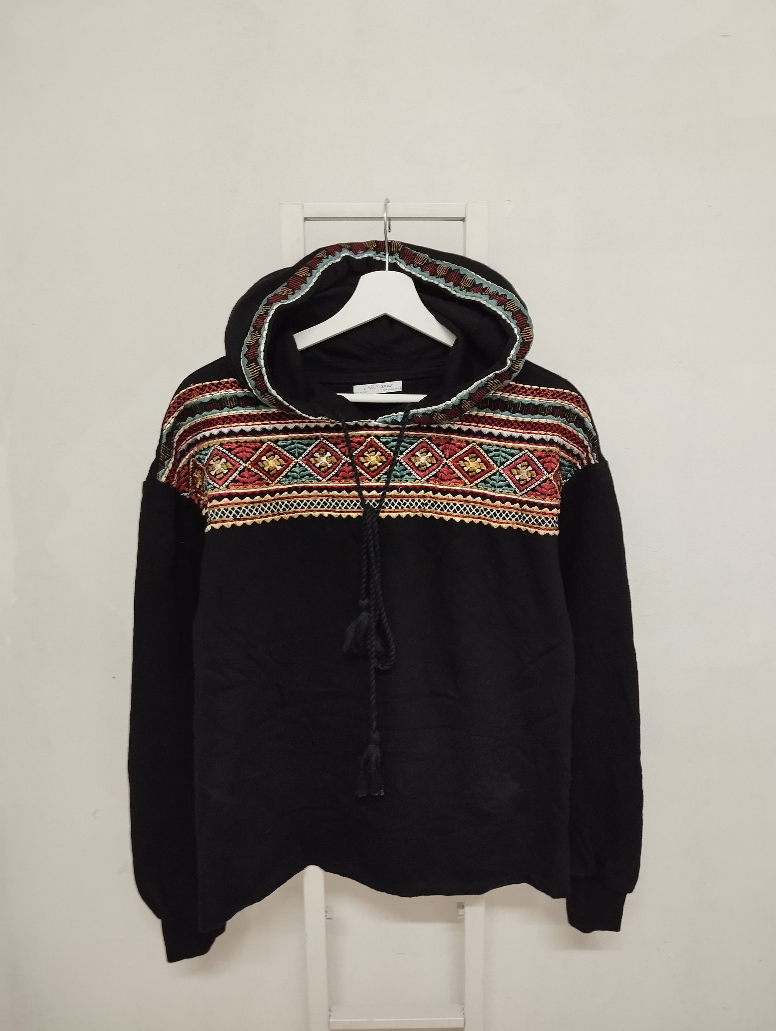 Pre-Owned Women's Zara Hoodie - Black, S, Very Good Condition